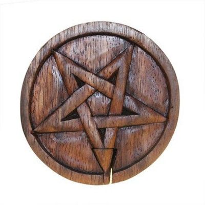 Bali Magic BoxHandcrafted Sheesham Wooden Puzzle With Hidden Compartment from B&Q