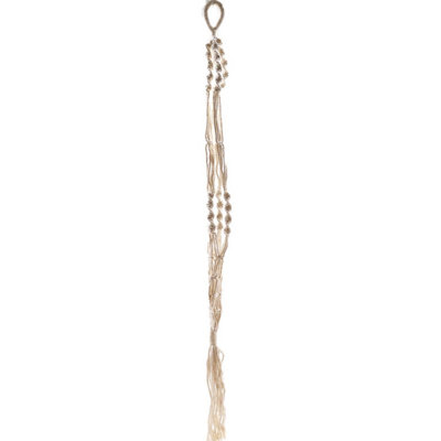 Large Handcrafted Macrame Pot Holder For PlantsRustic Home Decor from B&Q