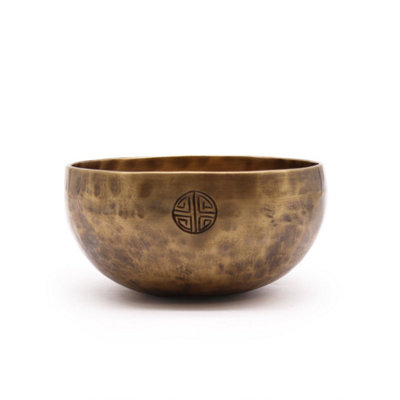 Medium Nepalese Moon Singing Bowl15Cm750G For Meditation & Healing from B&Q