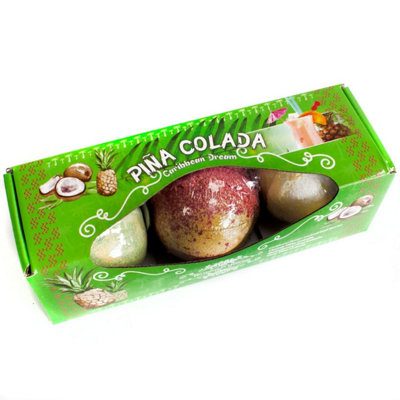 Set Of 3 Cocktail BathPina ColadaG&t & Mojito Gift Set
