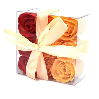  - Set Of 9 Luxury Soap Flower RosesRomantic Bath & Gift Idea