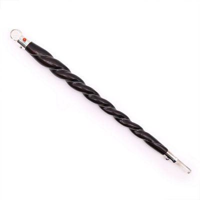 Extra Large Twisted Wood & Rock Quartz Wand For Energy & Meditation (30Cm) from B&Q
