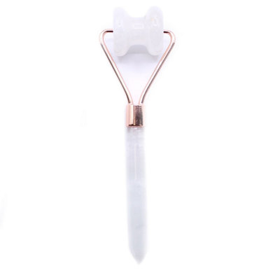  - Gemstone Jawline RollerRock Quartz55-65G15Cm Facial Massager