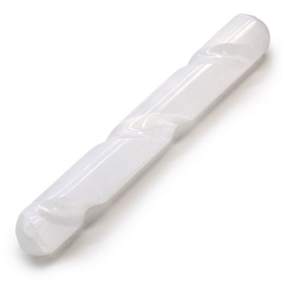 Selenite Spiral Wand 16CmHealing Crystal For Meditation & Energy from B&Q
