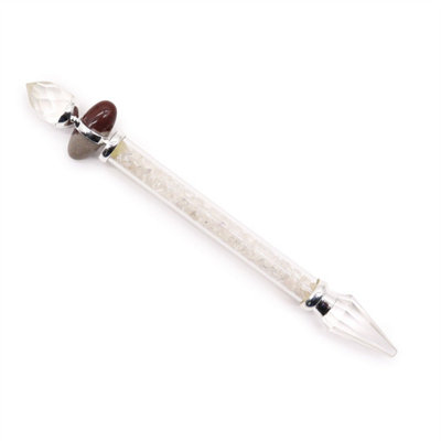 Shiva Lingam Magic Wand In Rock Quartz For Wisdom & Clarity from B&Q