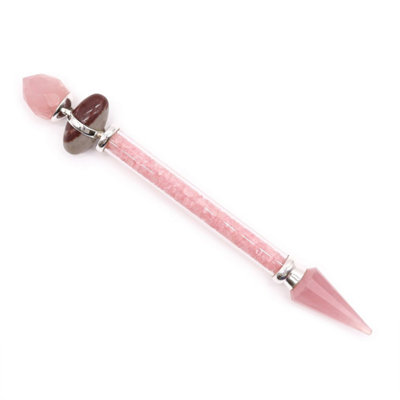 Shiva Lingam Rose Quartz Magic Wand For Love & Healing from B&Q