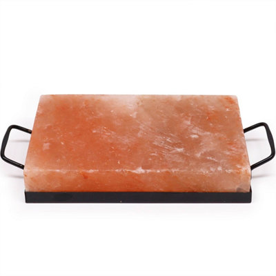 Himalayan Salt Bbq Plate 30X20CmNatural Seasoning & Cooking (Pack Of 10) from B&Q