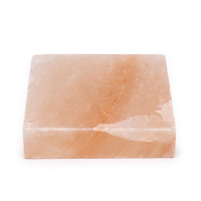 Himalayan Salt Cooking Plate Square 20X20CmPack Of 10 For Grilling & Serving from B&Q