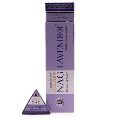 42G Jumbo Lavender Backflow Incense Cones For Relaxation from B&Q