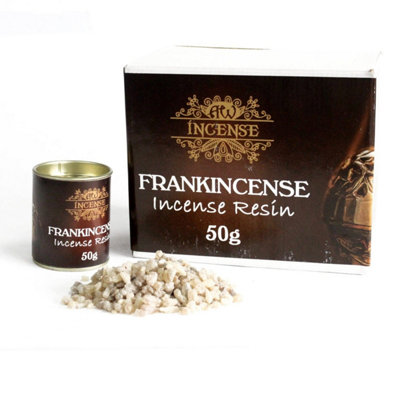 50G Frankincense Resin For BurningAromatic Incense & Spiritual Rituals from B&Q