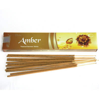 Vedic Amber Incense SticksHand-Rolled Masala12 Pack from B&Q