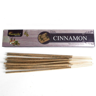 Vedic Cinnamon Incense SticksHand-Rolled Masala12 Pack from B&Q