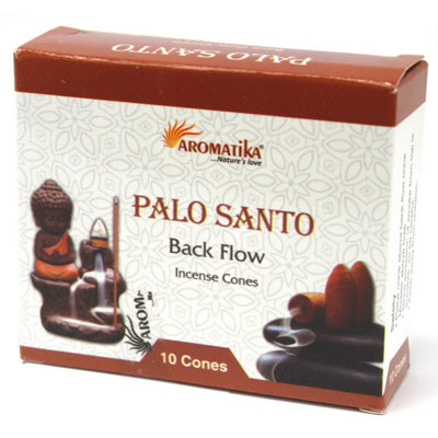 Aromatica Backflow Incense ConesPalo SantoNatural Aromatherapy from B&Q