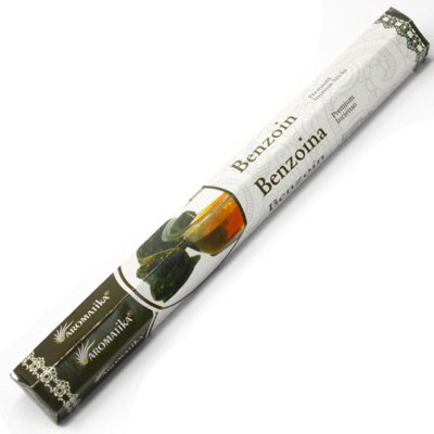 Aromatica Premium Benzoin Incense SticksNaturalHand-RolledNon-Toxic from B&Q