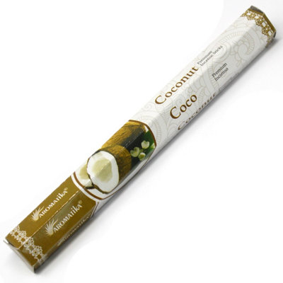 Aromatica Premium Coconut Incense SticksNaturalNon-ToxicAromatic from B&Q