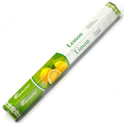 Aromatica Premium Lemon Incense SticksNatural Ayurvedic Masala20 Pack from B&Q