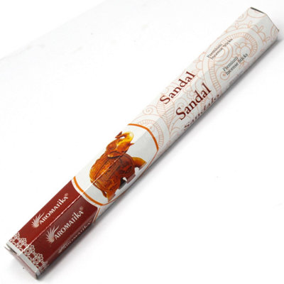 Aromatica Premium Sandalwood Incense SticksNaturalNon-Toxic20 Pack from B&Q
