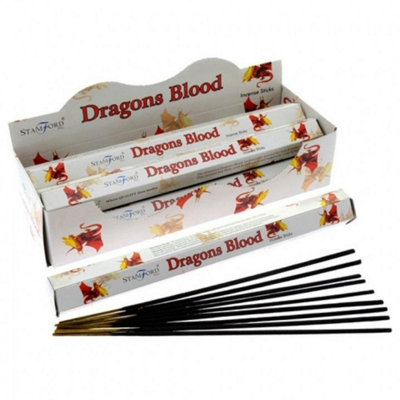 Dragons Blood Premium Incense SticksRelaxing Aromatherapy20 Pack from B&Q