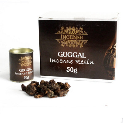 50G Guggal Resin IncenseSmokyAromatic Fragrance For Meditation & Relaxation from B&Q