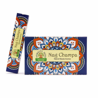 Namaste Mandala Nagchampa Incense SticksHandcrafted Aromatic Rituals from B&Q
