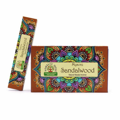 Namaste Mandala Masala Incense SticksSandalwood from B&Q