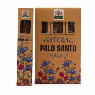  - Natural Botanical Masala Incense Sticks With Palo SantoOrganic & Cruelty-Free