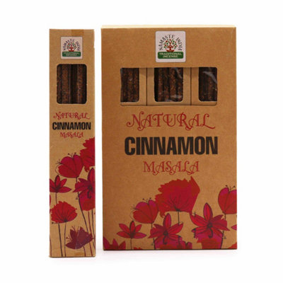  - Natural Botanical Cinnamon Masala Incense SticksOrganic & Cruelty-Free