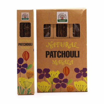  - Natural Botanical Masala Incense SticksPatchouliOrganic & Cruelty-Free