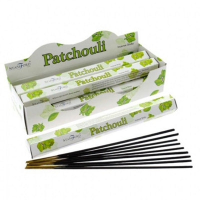 Patchouli Premium Incense SticksRelaxing Aromatherapy20 Pack from B&Q