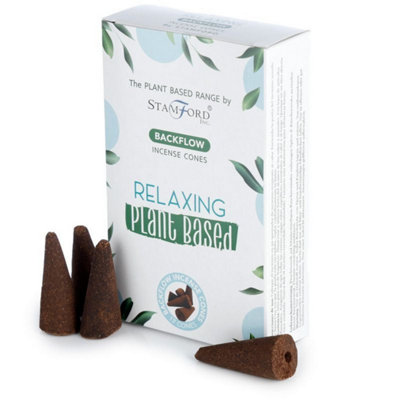 Premium Plant-Based Backflow Incense Cones For Relaxation from B&Q