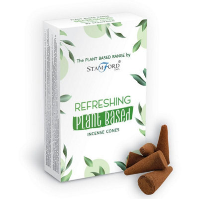 Stamford Premium Plant-Based Incense ConesLong-Lasting Fragrance from B&Q