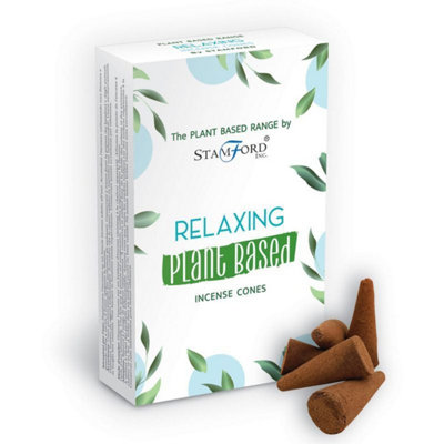 Stamford Premium Plant-Based Incense ConesLong-Lasting Fragrance from B&Q