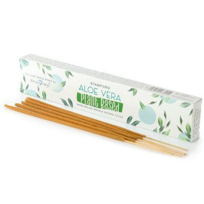 Aloe Vera Plant-Based Masala Incense Sticks15 Hand-Rolled Sticks from B&Q