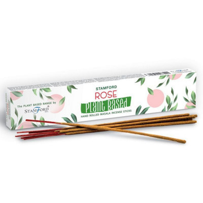Plant-Based Rose Masala Incense SticksHand-Rolled15 Sticks from B&Q