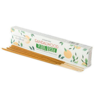 Plant-Based Sandalwood Masala Incense Sticks Hand Rolled from B&Q