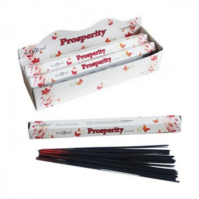 Prosperity Premium Stamford Hexagonal Incense SticksRelax & Refresh from B&Q