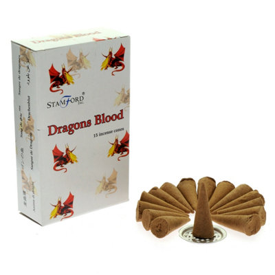 Stamford Dragons Blood Incense ConesLong-Lasting Relaxation from B&Q