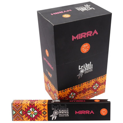 Tribal Soul Myrrh Incense Sticks For Spiritual Purification from B&Q