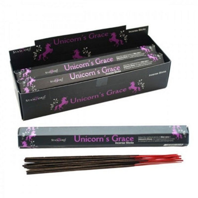Unicorn's Grace Incense SticksPurifying Aromatherapy For Serenity from B&Q