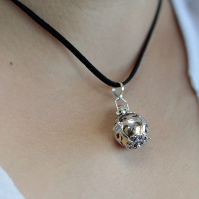 Silver Angel BellBali Handcrafted Spiritual Jewelry With Blessings from B&Q