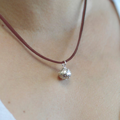 Silver Angel Bell NecklaceFaith & Good Fortune From Bali from B&Q