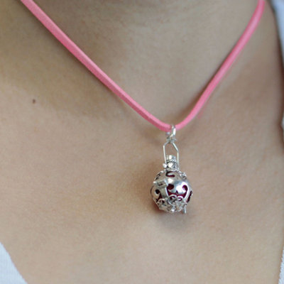Silver Angel BellBali Handcrafted 16mm Spiritual Jewelry Gift from B&Q