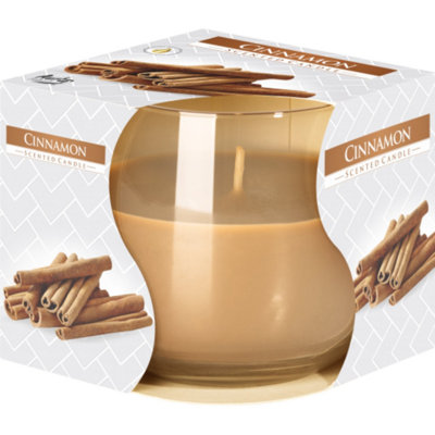  - Cinnamon Scented Glass Jar CandleUplifting Home Fragrance
