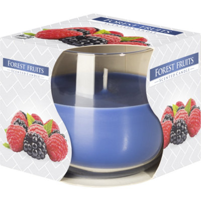  - Forest Fruits Scented Glass Jar CandleUplifting Fragrance & Elegant Design