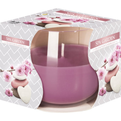  - Garden Spa Scented Glass Jar CandleUplifting Fragrance & Elegant Design