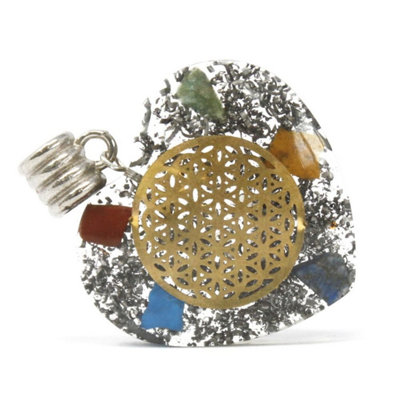Orgonite Power Pendant With 7 Chakra Stones For Spiritual Healing from B&Q