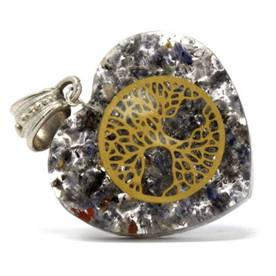 Orgonite Power Pendant Heart Tree Of Life For Spiritual Healing from B&Q