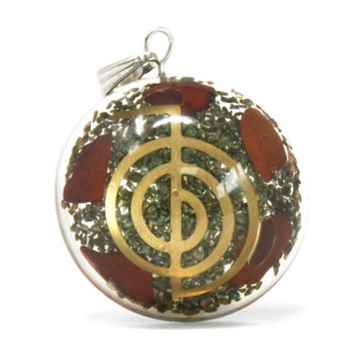 Orgonite Power Pendant With Gemstones & Copper For Spiritual Healing from B&Q