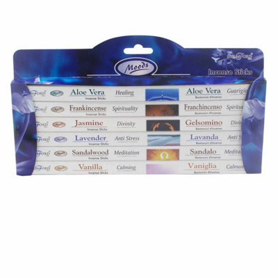 Stamford Incense Gift Set6 Fragrant Long-Lasting Incense Sticks from B&Q
