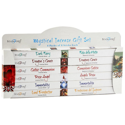 Mystical Stamford Incense Gift Set6 Fragrant Long-Lasting Sticks from B&Q